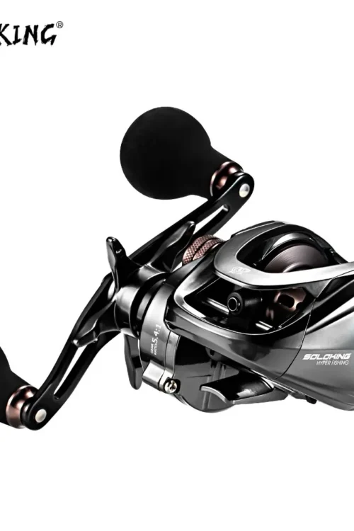 SOLOKING HIAW200 Baitcasting Reel Betriel 9.5KG Max Drag 12 Bearing 5.4/7.2 Gear Ratio Fishing Reel Baitcaster Reels